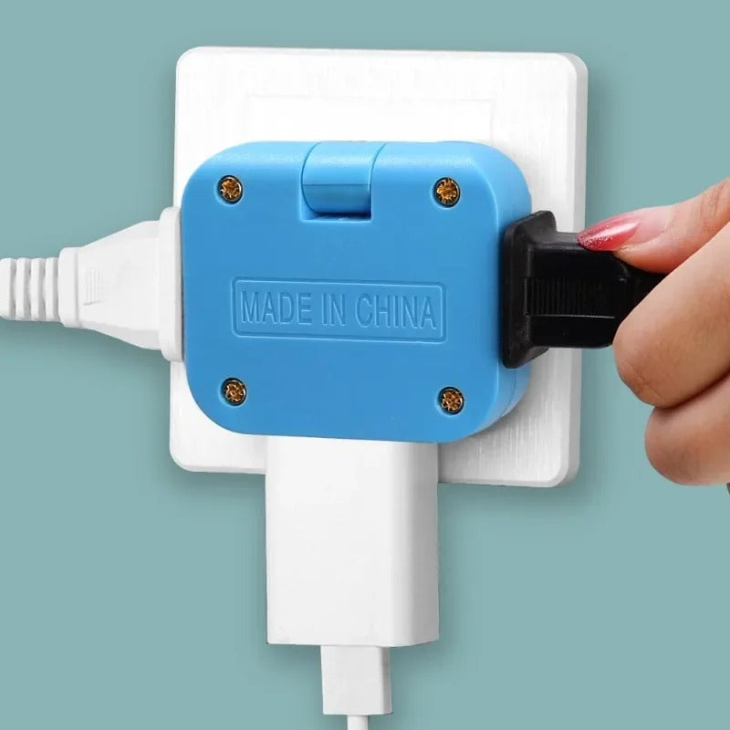 Rotating 3 in 1 Wall Socket