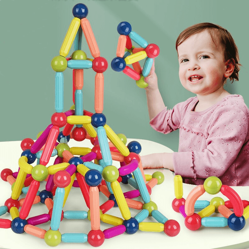 Magnetic Sticks Building Blocks For Kids Early Development - Urban Charm