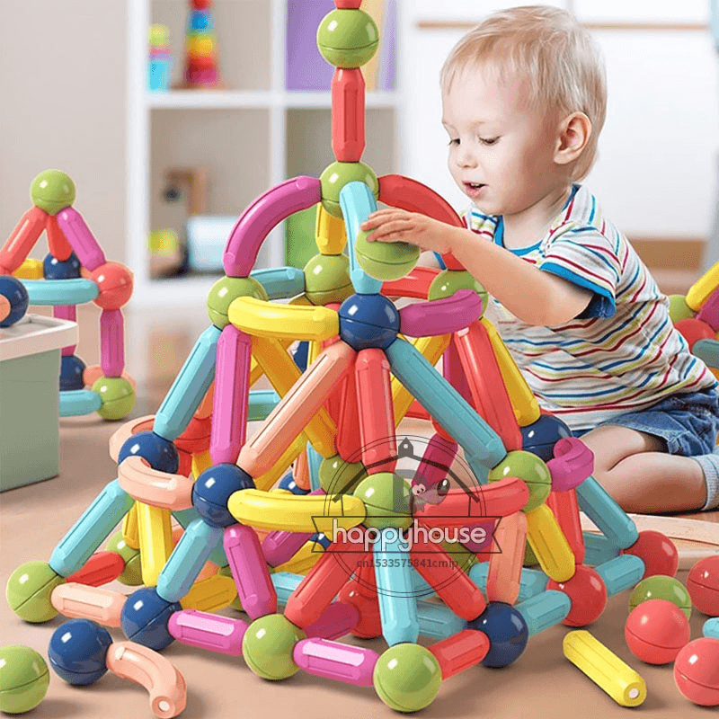 Magnetic Sticks Building Blocks For Kids Early Development - Urban Charm