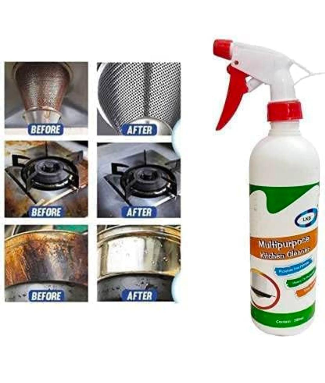 Kitchen Oil & Grease Stain Cleaning Remover Spray