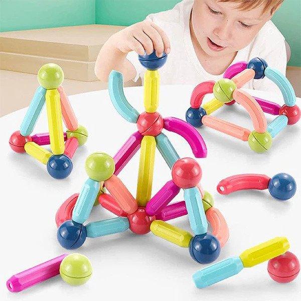 Magnetic Sticks Building Blocks For Kids Early Development - Urban Charm