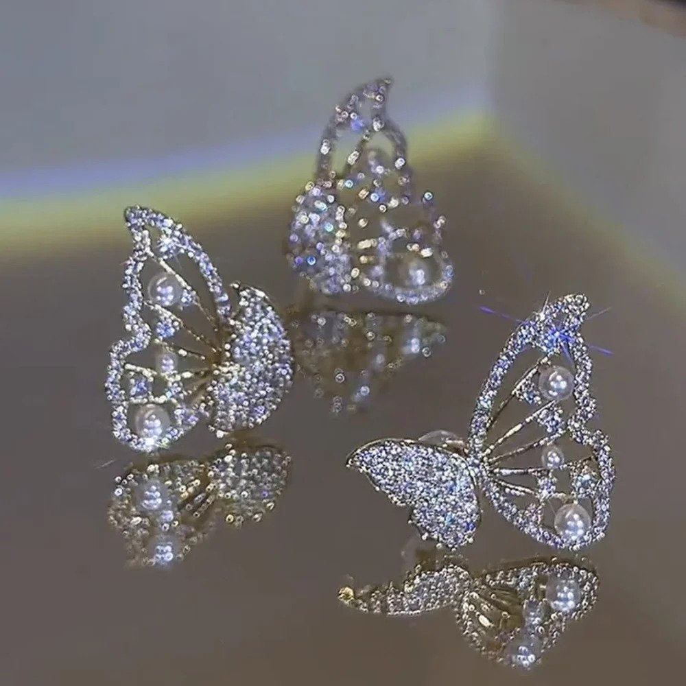 Beautiful Butterfly Earrings