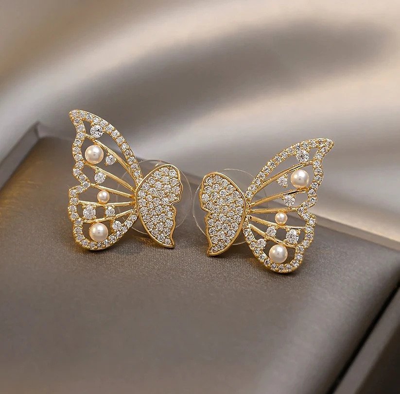 Beautiful Butterfly Earrings